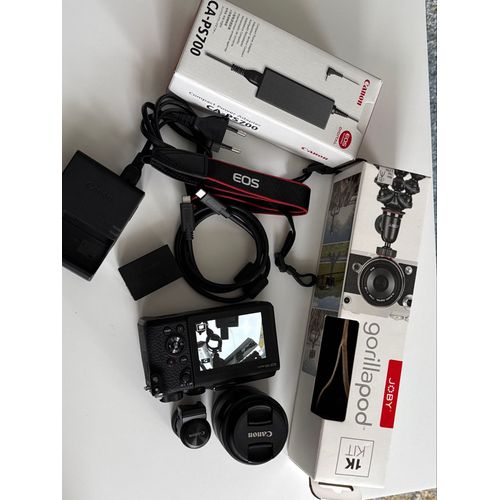 CANON EOS M6 Mark II 32.5 mpix + Objectif EF-M 15-45 mm f/3.5-6.3 IS STM ( Kit complet)
