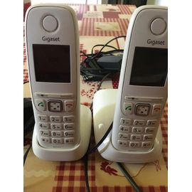 Téléphone Gigaset AS 405 blanc 2 combinés