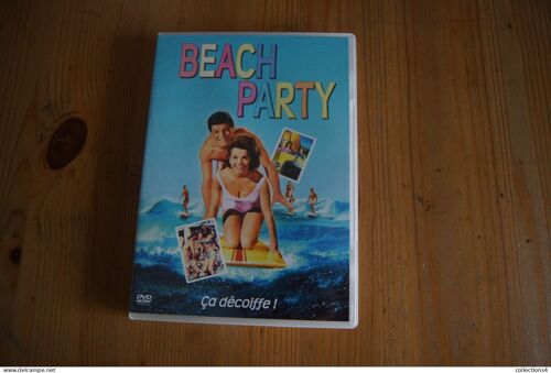 Beach Party Franky Avalon Annette Funicello Dick Dale Rare Dvd Bo Tres Rock N Roll Surf