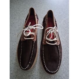 Mocassin Tissu Marron "P-45" Besson "Homme