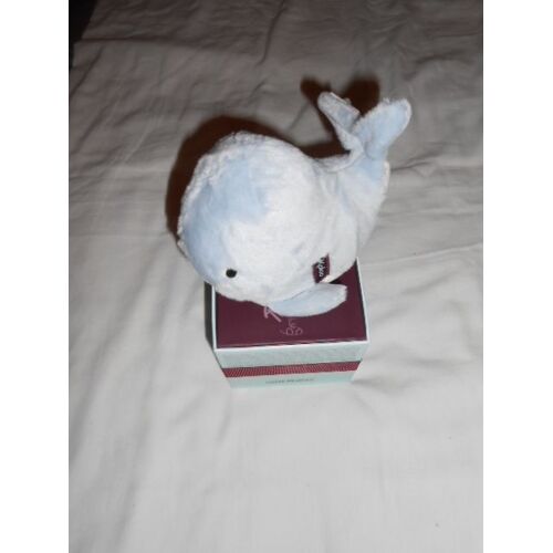 Kaloo Doudou Kp05870 K969332 Peluche Lollipop Baleine Les Amis - 19cm Juratoys Small Petit Modele Whale Bleu Blue 