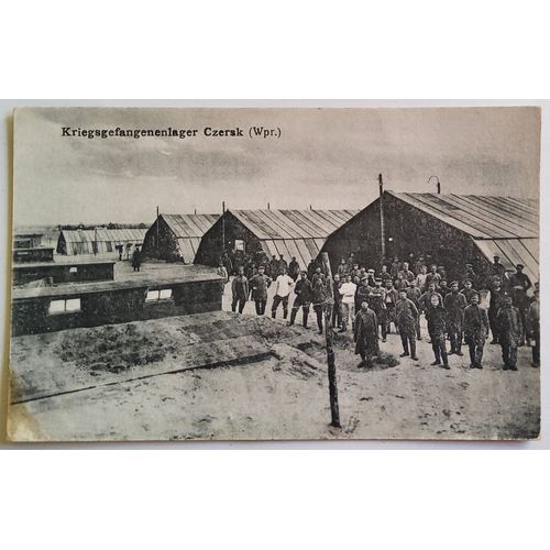 Carte Postale Ancienne, Pologne, Czersk, Camp De Prisonniers De Guerre