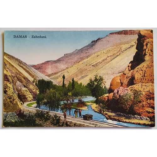 Carte Postale Ancienne, Syrie, Damas, Zabedani