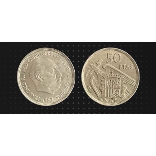 Pièce D'espagne 50 Pesetas