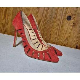 Escarpins À Talon Zara Corail Ajouré Taille 38