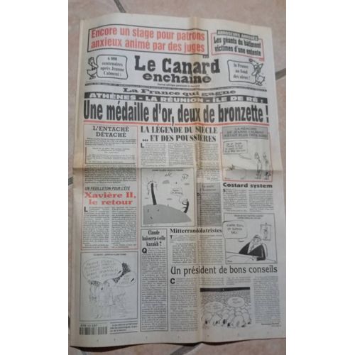 Le Canard Enchaîné 4006 6/08/1997