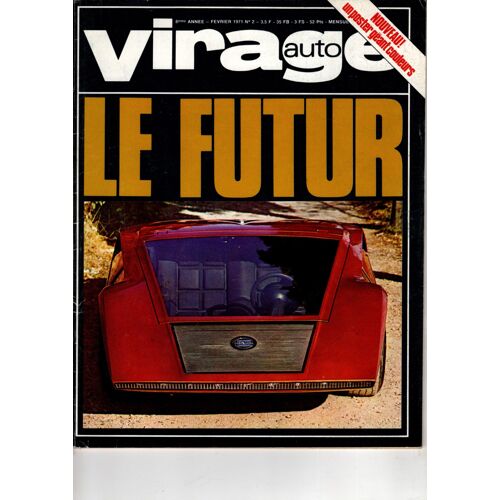 Virage Auto Février 1971 8ème Année N°2