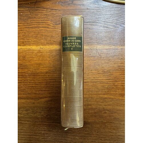 ‎Martin Du Gard Roger‎ ‎Oeuvres Complètes, Tome 1‎ Bibliothèque De La Pléiade