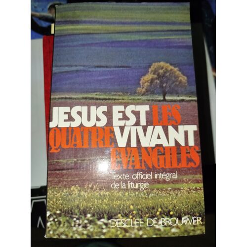 Livre De Declee De Brouwer "Jesus Est Vivant Les Quatres Evangiles "