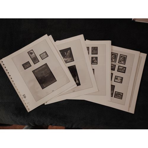 Feuilles Pré-Remplies Lindner Du Kosovo De L'Année 2008 À L'Année 2012 Pour Reliure Regular.