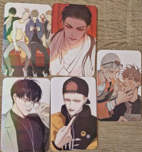 Lomo Cartes "19 Days" Lot De 5 Cartes (Yaoi)