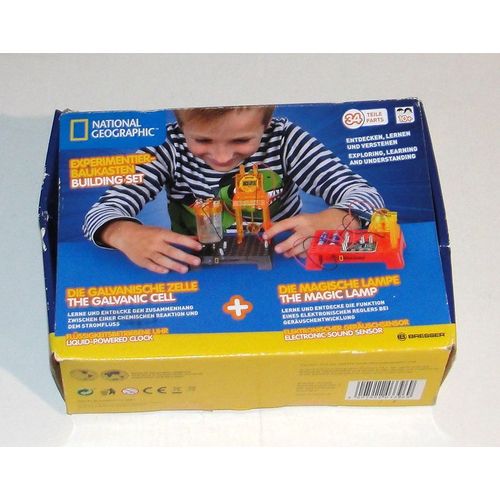 National Geographic Experience Building Set Bresser Montre Numerique Et Detecteur Lumineux Acoustique