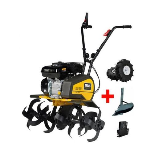 Motobineuse Thermique 212cc avec pack accessoires, largeur jusqu'à 85 cm TEXAS PACK-Lilli535TG
