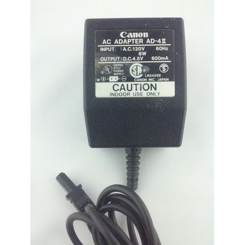 CANON Adaptateur 4.5V pour X-07 Ordinateur[AD-4II]