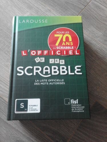 L'officiel Du Jeu Scrabble + Carnet De Score