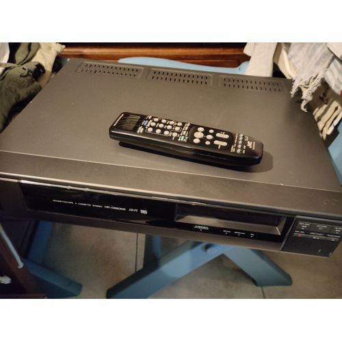 Magnétoscope JVC HR D 880 MS SCOPE HIFI stéréo - Magnétoscope HDR-880MS pour lire & enregistrer des cassettes au format VHS SECAM Mesecam PAL - Alignement automatique - Multiple system - stabilité v
