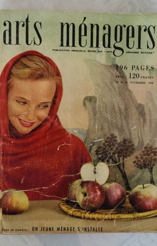 Arts Menagers . Revue No 83 Novembre 1956 .
