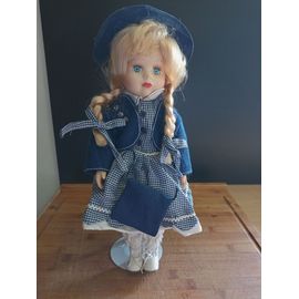 Poupee De Collection En Porcelaine