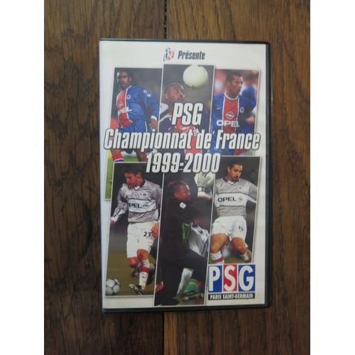 (Vhs) Psg Championnat De France 1999-2000. Canal+Vidéo. 2000