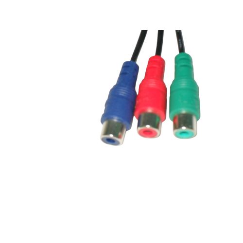 Câble adaptateur vidéo MINI DIN 9 broches vers 3 RCA, 11,8 pouces, Plug and Play, rvb mâle vers 3 RCA