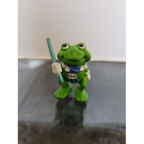 Figurine Kinder Les Mini Splash - Grenouille Crapo Météo - 1993 4cm
