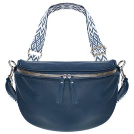 Sac Banane Bandoulière Motif Géometrique Gallantry Bleu