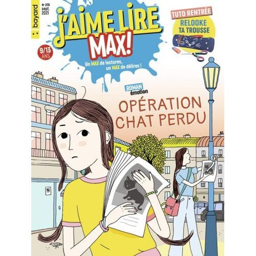 J'Aime Lire Max 273 Roman Emotion / Operation Chat Perdu