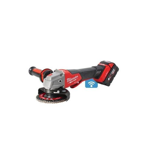 Milwaukee Meuleuse M18 FSAGF125XPD + batterie + chargeur rapide officiel