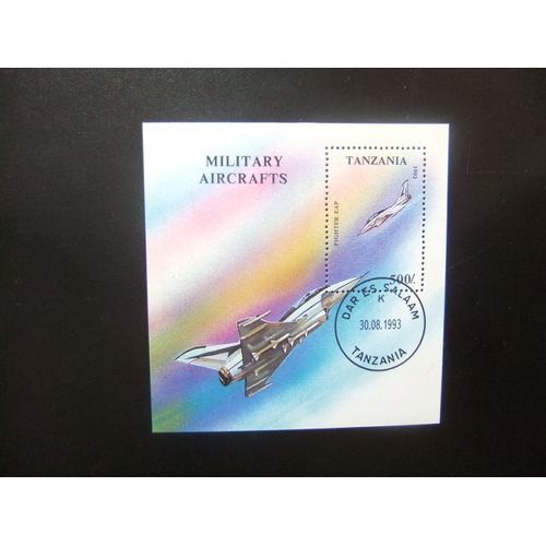 51 Tanzanie Tanzanie 1993 / Aviation Avions Militaires (Chasseur Eap) / Yvert Pad 223 Fu