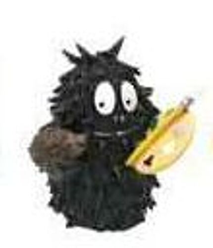 Figurine Barbouille Avec Son Hérisson - Série Barbapapa (Tubo Plastoy 2006)