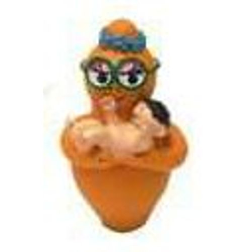 Figurine Barbotine Et Un Bébé - Série Barbapapa (Tubo Plastoy 70360)