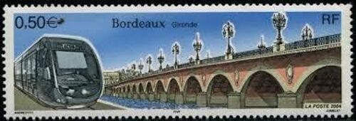 Bordeaux (Gironde) : Le Tramway Année 2004 N° 3661 Yvert Et Tellier Luxe