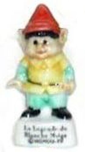 Fève Nain À La Tunique Jaune - Série La Légende De Blanche Neige (2002)