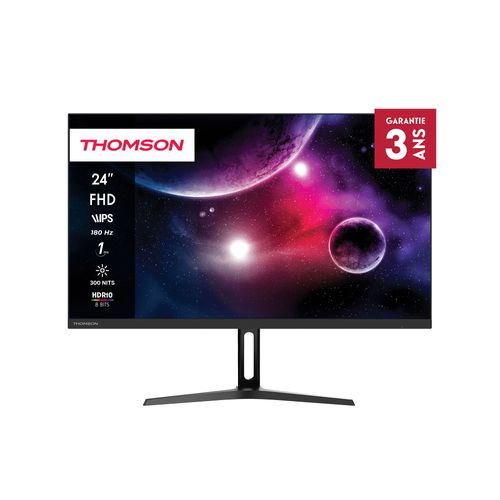Thomson - écran PC Gaming - M24FG2Y14  Monitor 24 (60 cm) FHD IPS Panel 180Hz
