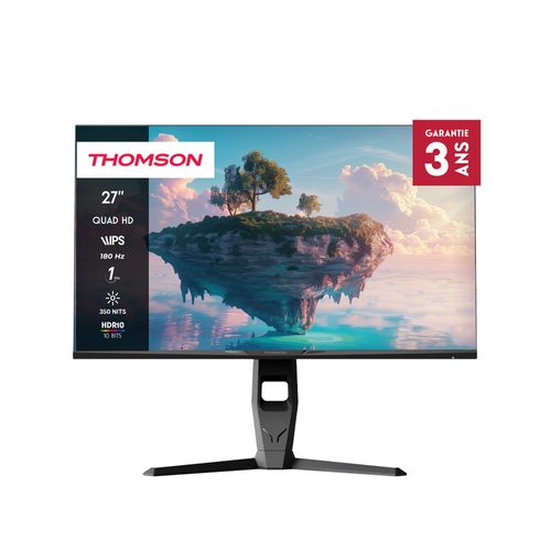 Thomson - écran PC Gaming  - M27QG5Y14 -  Monitor 27 (69 cm) QHD IPS Panel 180Hz