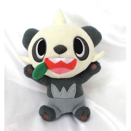 Doudou Peluche Pokemon Panda Pandespiègle Gris Et Blanc Tomy