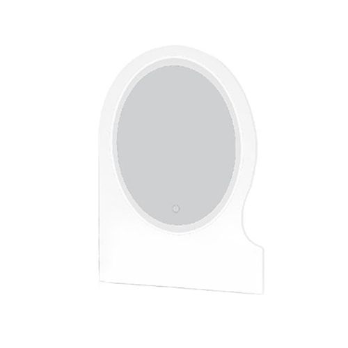 Bureau De Maquillage Avec Miroir, Grand Bureau Avec Étagères De Rangement, 4 Tiroirs, Coiffeuse Avec Lumière, Coiffeuse De Chambre À Coucher