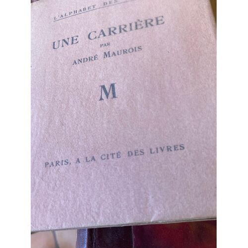 Une Carrière Par André Maurois