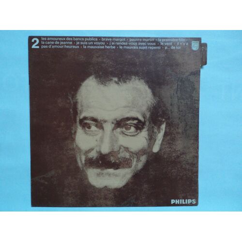 Georges Brassens 2 Philips 77848 ( Onglet)
