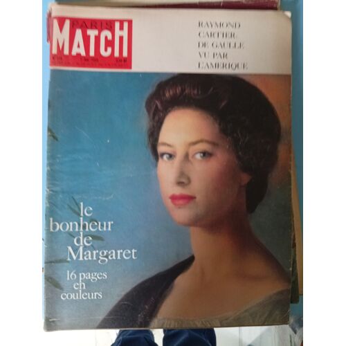 Paris Match N578 Du 7 Mai 1960