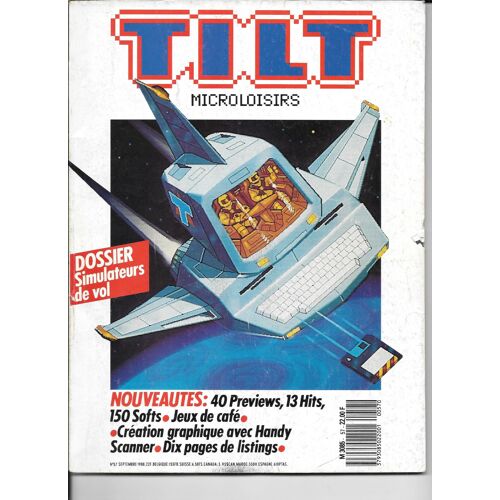 Rétrogaming : Revue "Tilt" No 57 Septembre 88