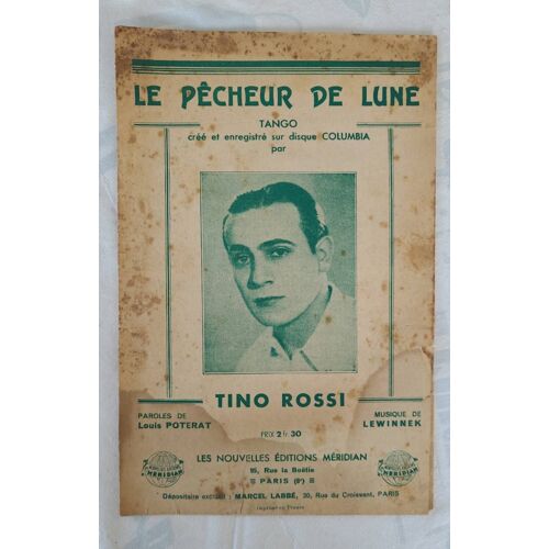 Le Pêcheur De Lune Tango . Tino Rossi