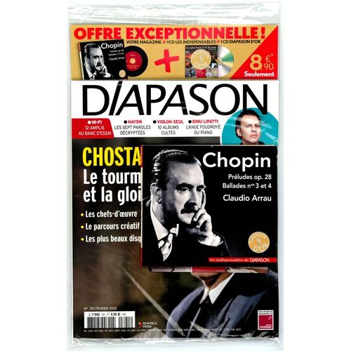 Diapason Magazine 741 Chostakovitch Le Tourment Et La Gloire + Cd
