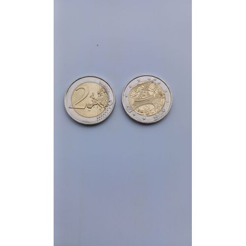 Piece De Deux Euros J .O Paris 2024 Poly Inversé