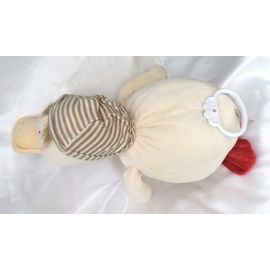 Doudou Peluche Canard Edouard Ecru Musical Moulin Roty