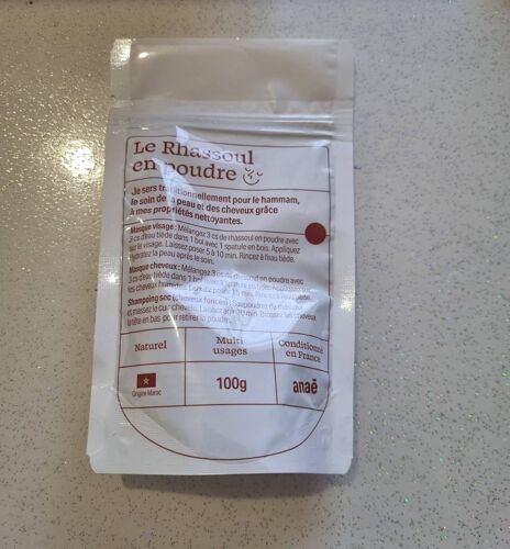 Rhassoul Naturel En Poudre 100g Anae  