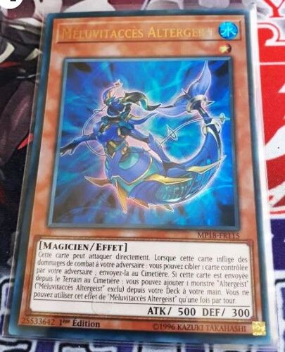 Yu Gi Oh Mp18 Fr115 Méluvitaccès Altergeist Ultra Rare