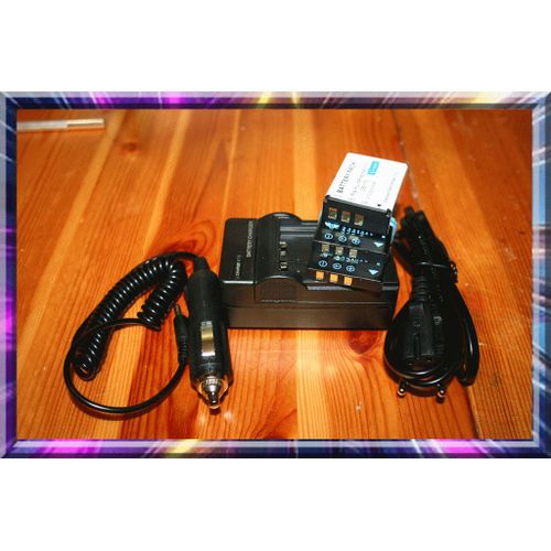 1 chargeur de batteries NP-60 et FNP-85 pour camescope