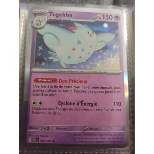 Holo - Pokemon - Flammes Obsidiennes - Togekiss 85/197