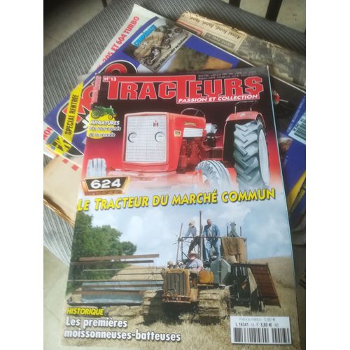 Tracteurs Passion Et Collection 13 De 2009 Moissonneuse Batteuse,Tracteurs Man,Freulet,Mccormick 624 Diesel